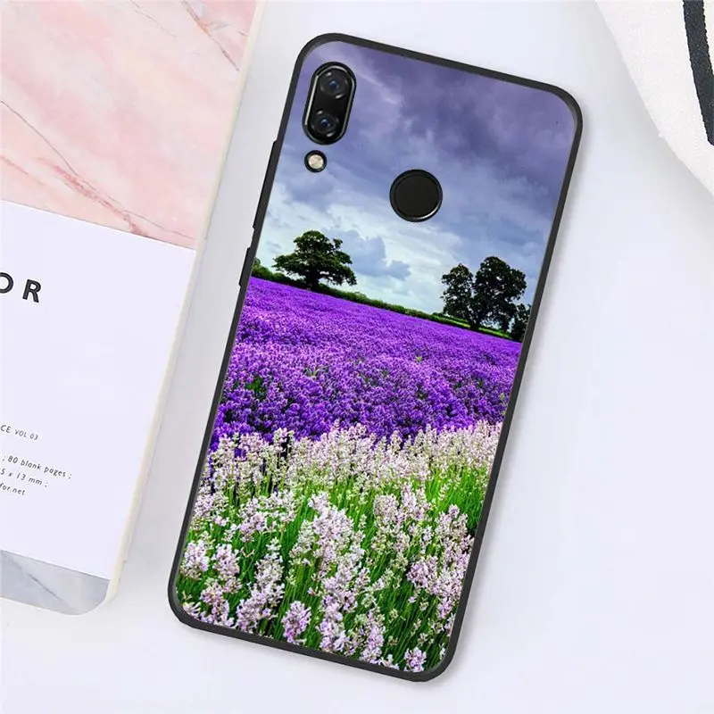 Простой чехол Babaite для телефона с фиолетовыми цветами лаванды Xiaomi mi5 6 A1 A2 Lite Mi9 9SE