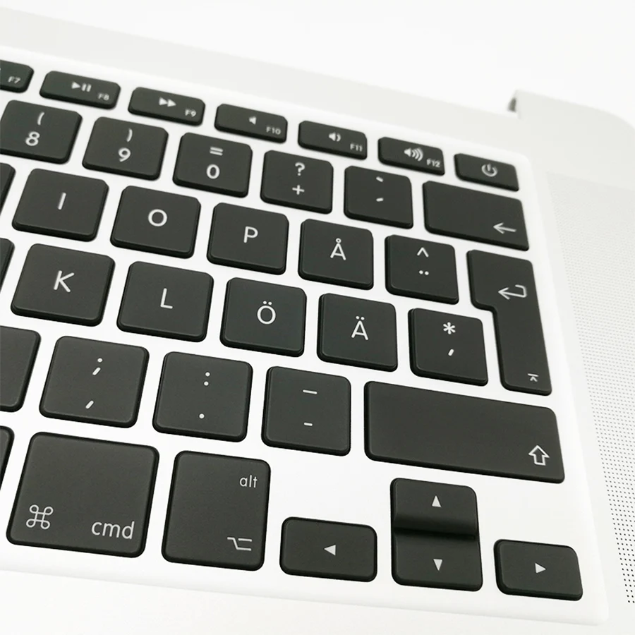 A1398 шведский Топ чехол клавиатура с подсветкой Подсветка для Macbook pro Retina 15 ''A1398