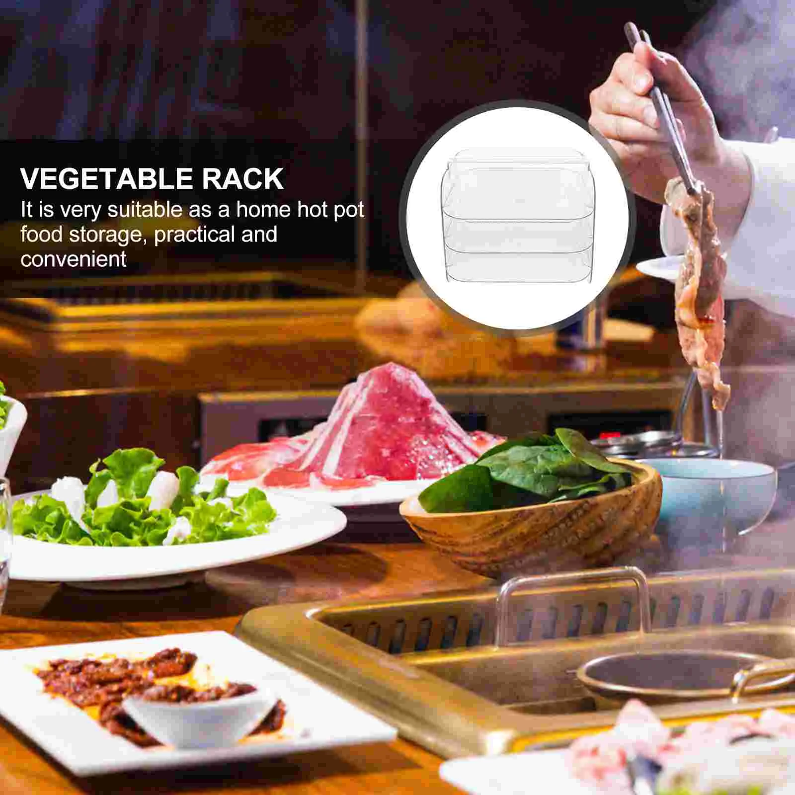 

1 шт. практичная полка Hotpot для тарелок, удобная подставка для тарелок