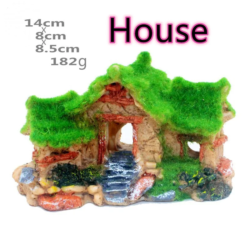 Маленькое украшение из смолы ландшафтное декоративное моховое Коралловое