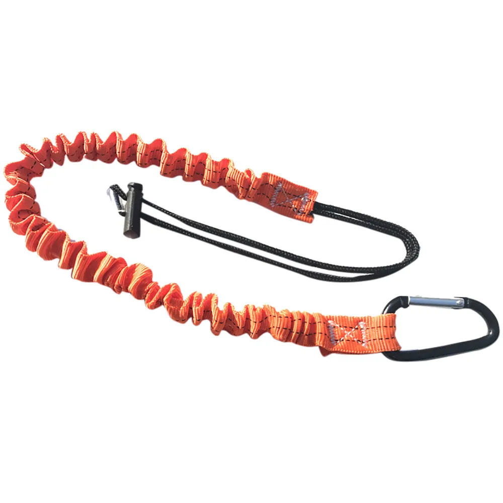 

Carabiner Lanyard Retractable Safety Rope Telescopic Elastic Climbing Tool