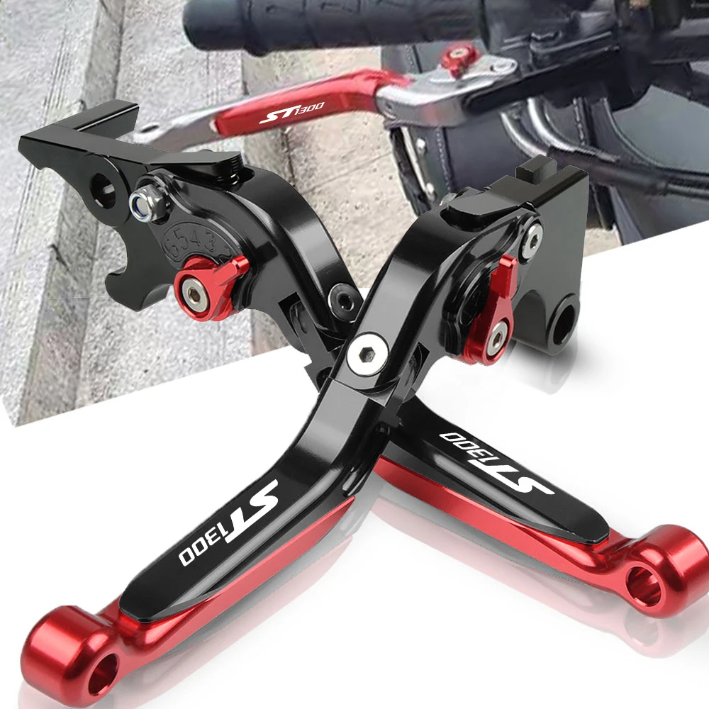 

Motorcycle Clutch Brake Lever Aluminum Extendable Adjustable Foldable Levers For Honda ST1300 ST 1300 2008 2009 2010 2011 2012