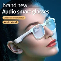 bluetooth compatible smart glasses music voice call sunglasses can be matched with prescription lenses compatible ios android