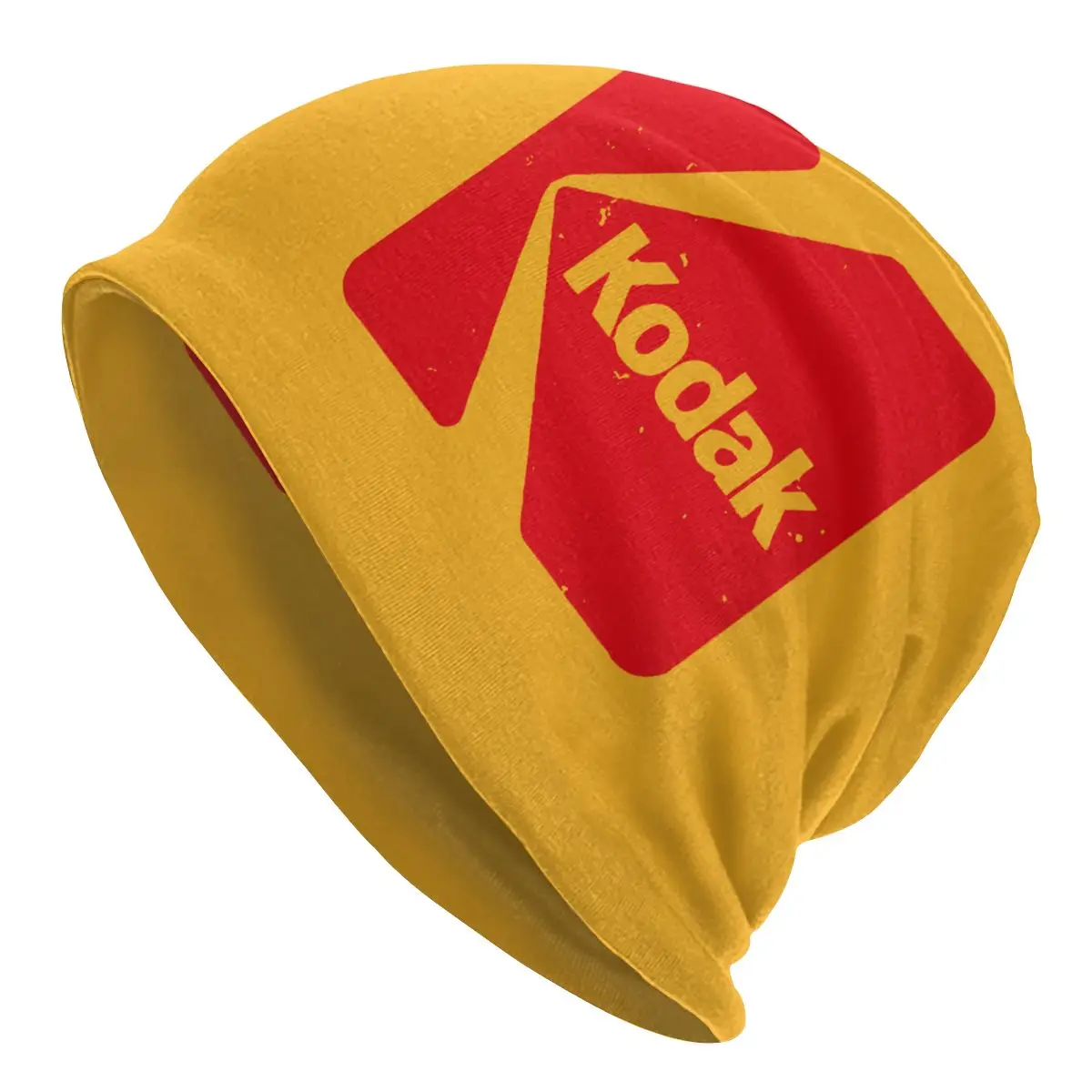 

Kodak Logo 1971 Bonnet Hats Hip Hop Autumn Winter Street Skullies Beanies Hat for Men Women Knitting Hats Spring Warm Unisex Cap