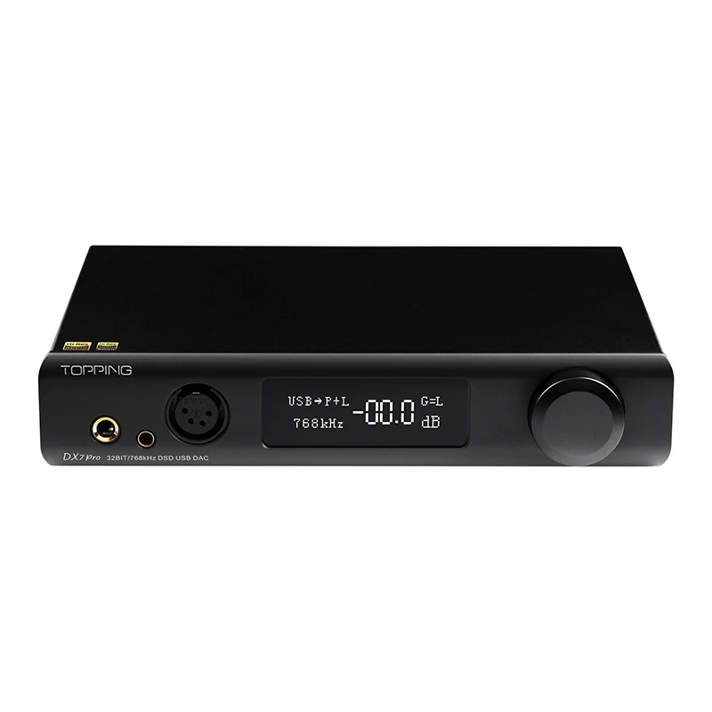 Усилитель для наушников Topping DX7 Pro ES9038PRO с поддержкой DSD1024 32 бит 768 кГц Bluetooth 5 0 LDAC ЦАП