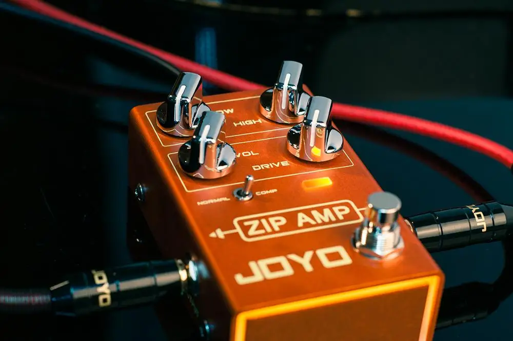 JOYO R-04 ZIP AMP Overdrive Effect Pedal for Passionate Rocker With True Bypass Guitar Bass Accessories | Спорт и развлечения