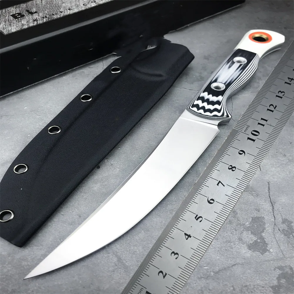 15500 Fixed Blade Knife Cpm-s45vn Blade G10 Handle With K Sheath Tactical Straight Knife Hunting Rescue Self Defense Multi-tool