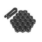 20 штук 17 мм шин легковых автомобилей транспортных средств для колес Стикеры для колеса шины винт Кепки декоративные шин колесные гайка с болтом стайлинга автомобилей пыле протектор