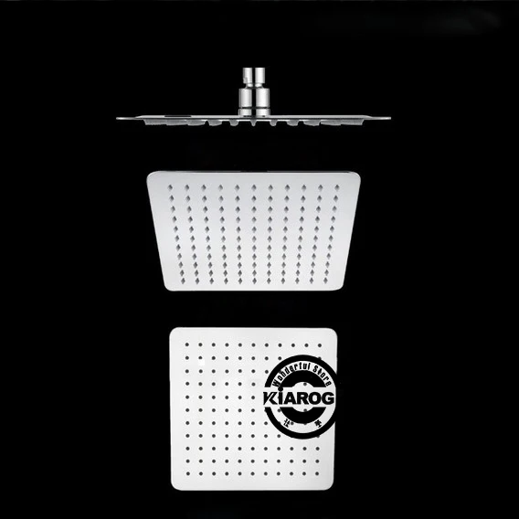 

6 Inch Square Stainless Steel ultra-thin Showerheads & Rainfall Shower head.Rani shower.