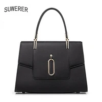 new women leather bags fashion luxury handbags women bags designer high quality cowhide leather shoulder bag business female bag