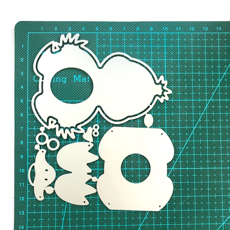 

Easter Dinosaur/Bunny/Giraffe/Duck/Koala Metal Cutting Dies Stencil Scrapbooking DIY Album Stamp Paper Card Embossing Decor