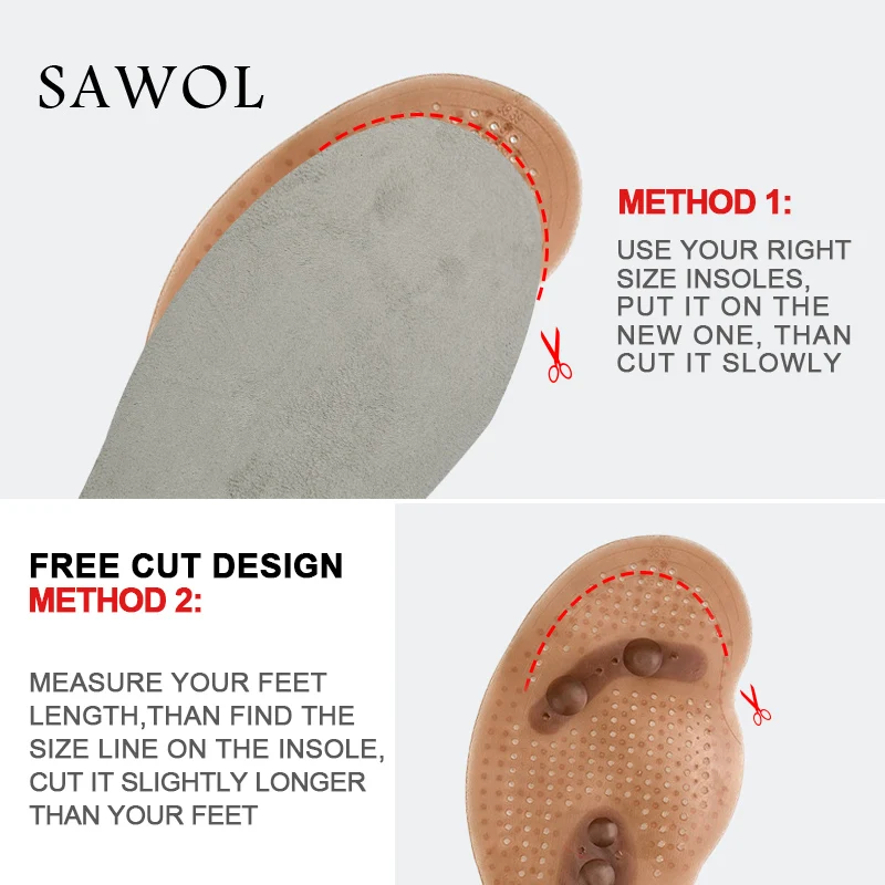 Magnetic Therapy Insoles Magnet Massage Shoes Insert Pad For Women Men Casual Flats Unisex Plus Big Sizes Sawol | Обувь
