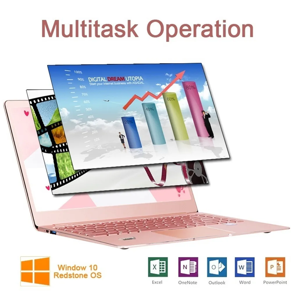 J3355/J3455/J4105 1" ноутбук 8G DDR4 ram 1 ТБ SSD металлический корпус лазерная гравировка вашего языка клавиатура с подсветкой