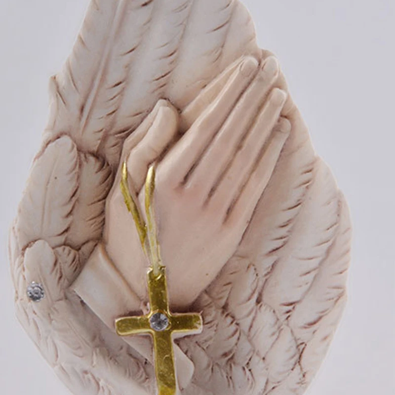 Креативная Статуя Иисуса из смолы Молитвенное украшение для дома и офиса