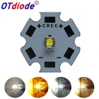 1 шт. корейский светодиодный излучатель LG3535 холодный теплый нейтральный белый золотистый желтый 1W-3W-5W светодиодный Диод может заменить XTE XPG2 светодиодный с радиатором