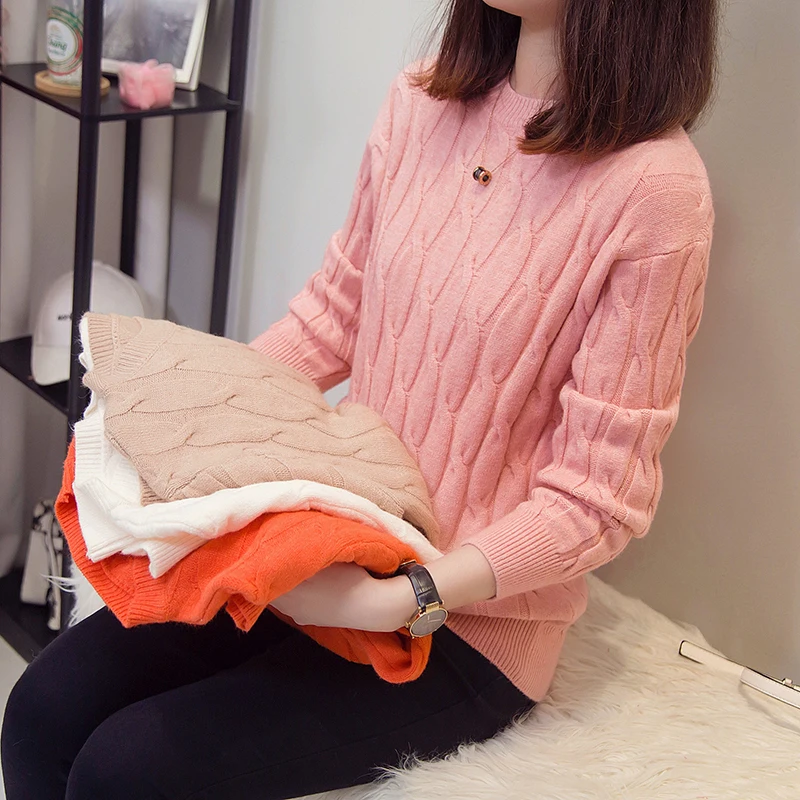 

Maternity Nursing Knit Twist Pullovers Breastfeeding Sweater Tops for Pregnant Women Autumn Winter Fashion Top Undershirt 5Color