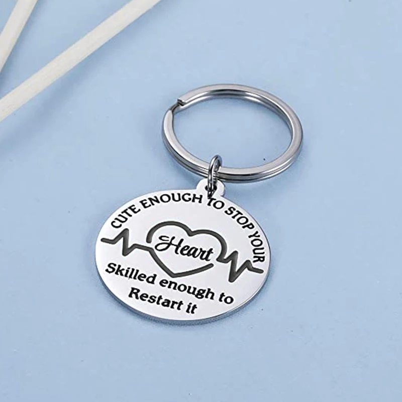 

Nurse Keychain Nurses Graduation Gifts Nursing Gifts for Medical Students Nurses Practitioner Nurse Jewelry Birthday Gift Key