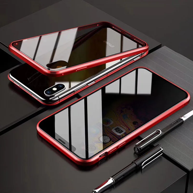 Новинка 2019 двухсторонний стеклянный чехол для телефона IPhone X XR Xs Max 7 8 plus