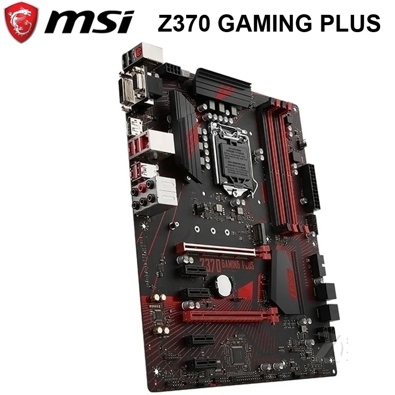 Preise MSI Z370 GAMING PLUS Motherboard LGA 1151 DDR4 M.2 SATA III Intel Z370 Desktop Core I7/i5/i3 1151 DDR4 Verwendet MSI Z370 Mainboard