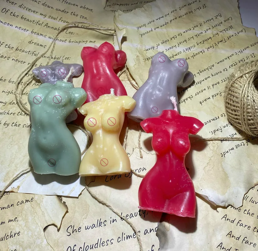 

3D Female Body Model Silicone Resin Epoxy Wax Mould Desk Decoration Ornament DIY Casting Crafts Fragrance Candle Making Tool