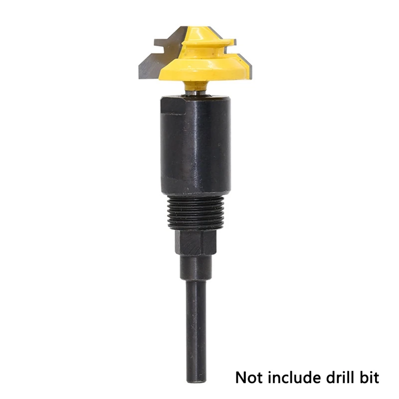 1/4 in Shank Collet Chuck Holder Woodwork CNC Milling Router Bit Extension Rod NEW | Инструменты