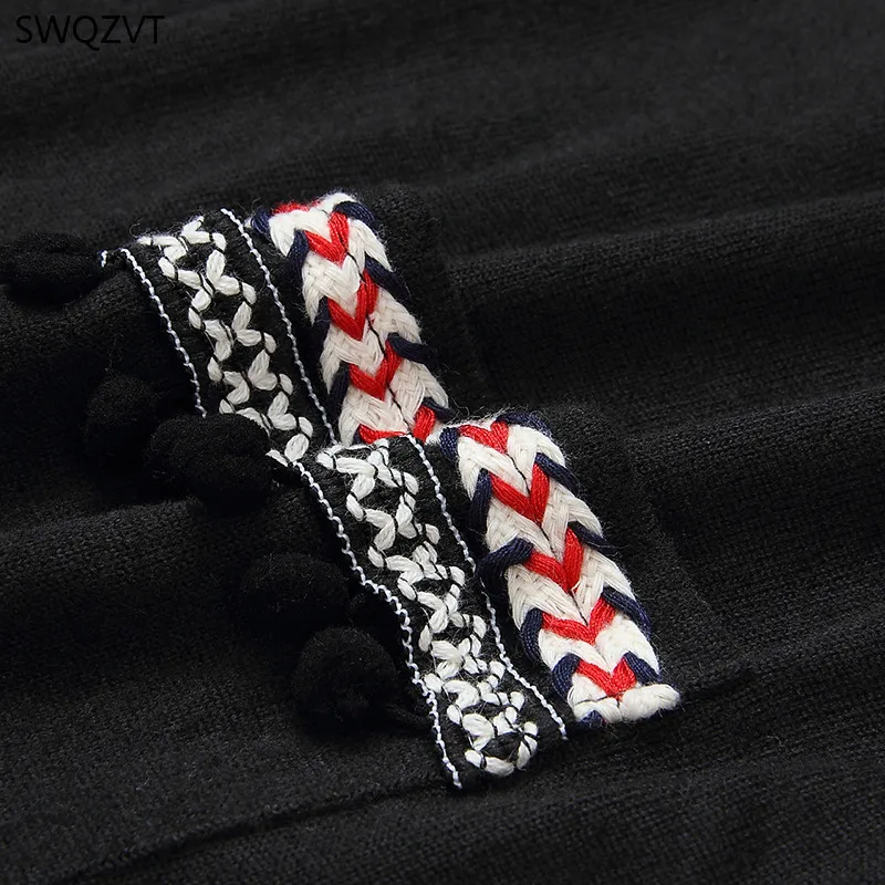 Женский длинный кардиган SWQZVT вязаный Камуфляжный Кардиган с длинным рукавом на