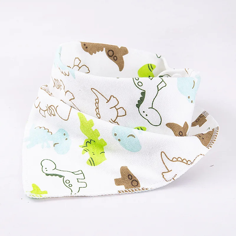 5pcs P Type Bibs 5 шт., 10 шт., детские нагрудники из мягкого натурального хлопка, детский слюнявчик для капель и прорезывания зубов, супер впитывающая детская отрыжка - Цвет: 5pcs P Type Bibs