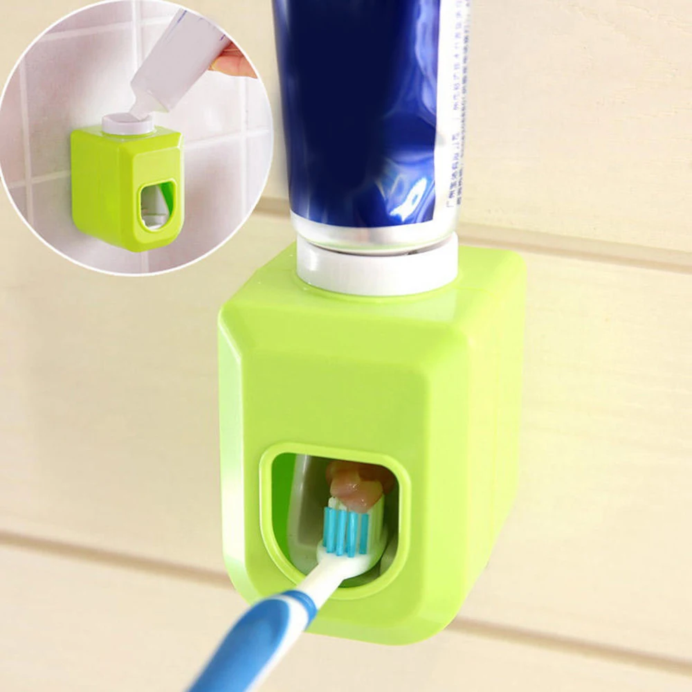 

Automatic toothpaste distributor, extruder, bathroom wall accessories