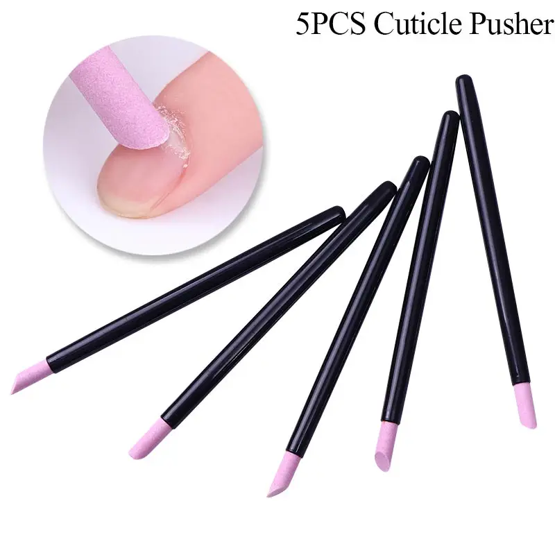 6 Patterns Professional Nail File Flower Sanding Nail File Double Side Nail Buffer Buffing Polish Nail Art Block Pedicure Tools - Цвет: 5