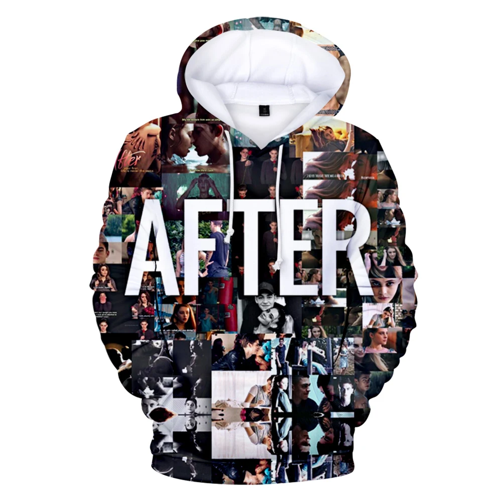 

2021 After We Collided 3D Hoodie Sweatshirts Men Women Long Sleeve Hoodies Harajuku Streetwear Romantic Movie Clothes Plus Size
