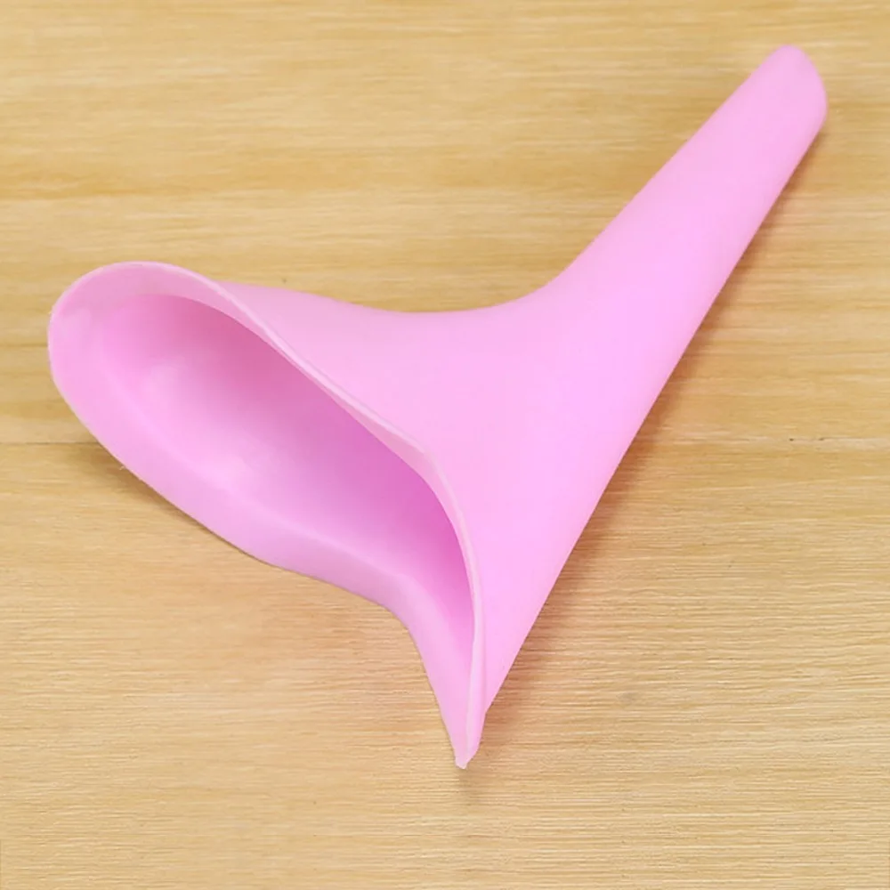 1PC Portable Women Camping Urine Device Funnel Urinal Female Soft Travel Urination Toilet Stand Up & Pee | Обустройство дома