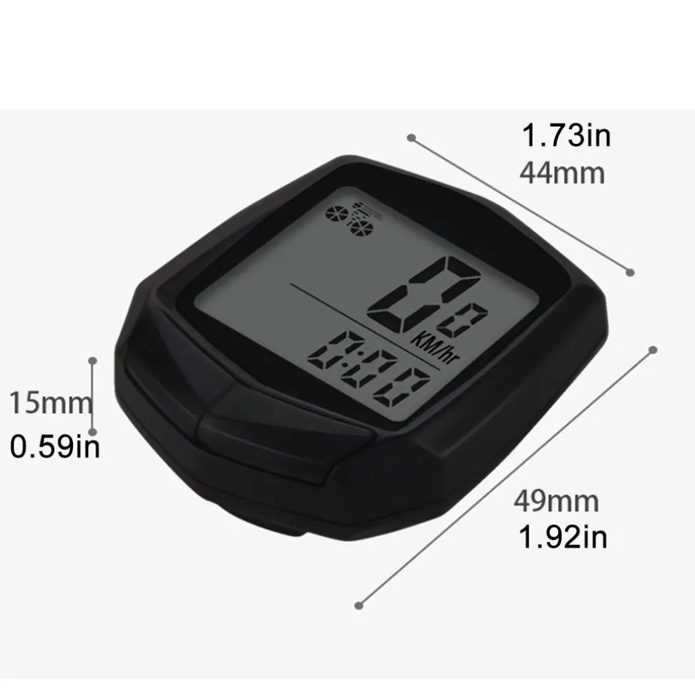 

SUNDING Bike Wired Stopwatch Bicycle Multifunction Computer Speedometer Odometer Sensor Outdoor Sport Accessories SD-581