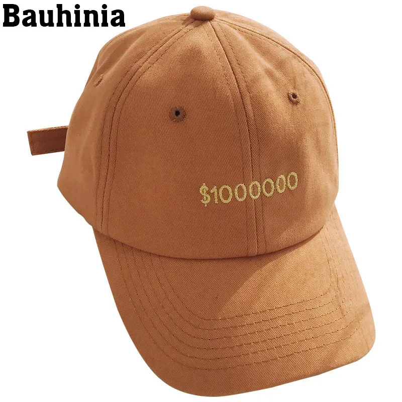 

Bauhinia 2020 Summer Fashion Women Men Hat Cotton High Quality Embroidered Baseball Cap Adjustable Caps