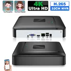 Система видеонаблюдения NVR, H.265 32 канала, 4K, датчик лица, XMEYE RJ45, сетевой видеорегистратор P2P, 32 канала, 16 каналов, 8 МП