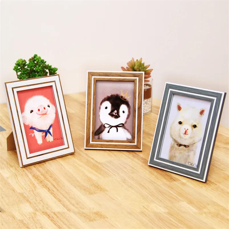 

Chilren Room Decoration Cute Photo Frames Birthday Gift Picture Frame for Photo Wall Decor Porta Retratos Para Foto Table