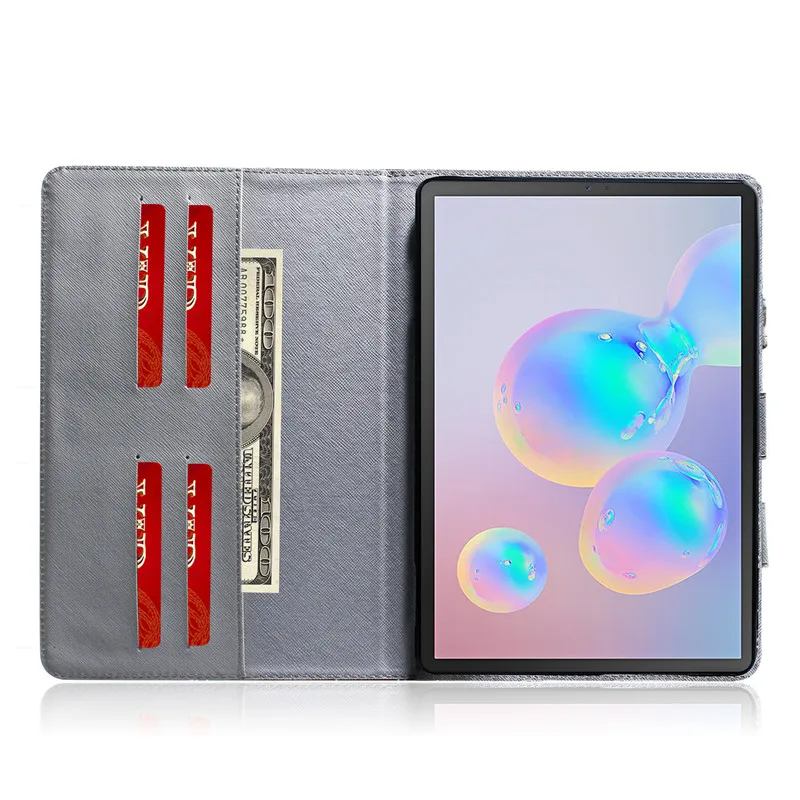 Кожаный чехол с откидной крышкой рисунком из ТПУ для Huawei MediaPad T5 10 Чехлы AGS2-W09 AGS2-L09