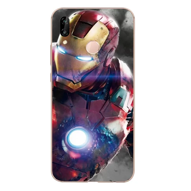 Чудесный Супермен Hombre de Hierro Batman DC Comics из силикона для huawei P8L P20L P20LITE P30 mate 8 10 20Por