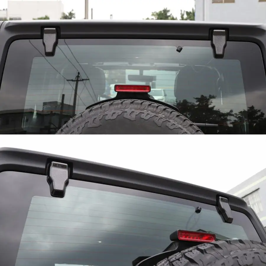 Отделка для задней крышки телефона подходит Jeep Wrangler JL 2018 + внутренние молдинги из
