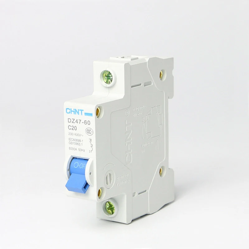 CHINT DZ47-60 1P AC 230 V/400 V Миниатюрный автоматический выключатель C для детей 1 2 3 4 5 6 лет 10
