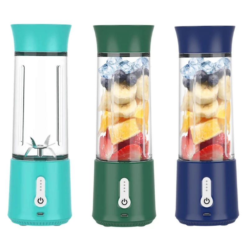

Portable Blender, 16.9 Oz Personal Blender for Shakes , Fruit Juice Mixer Rechargeable Travel Mixer Bottle in Mini Size