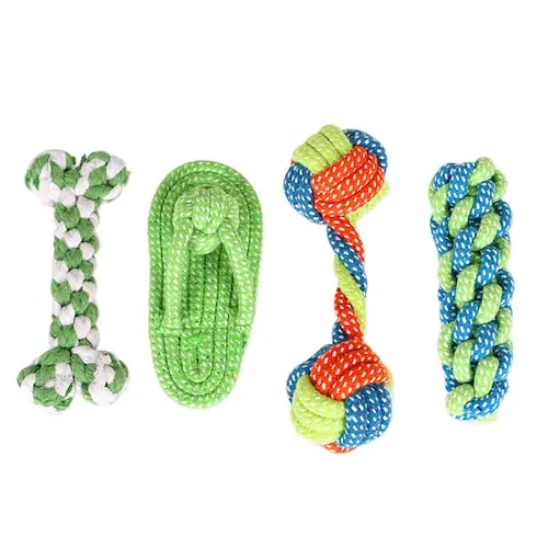 

Cotton Rope Pet Toys for Cleaning Teeth dog toys for small dogs dog toys