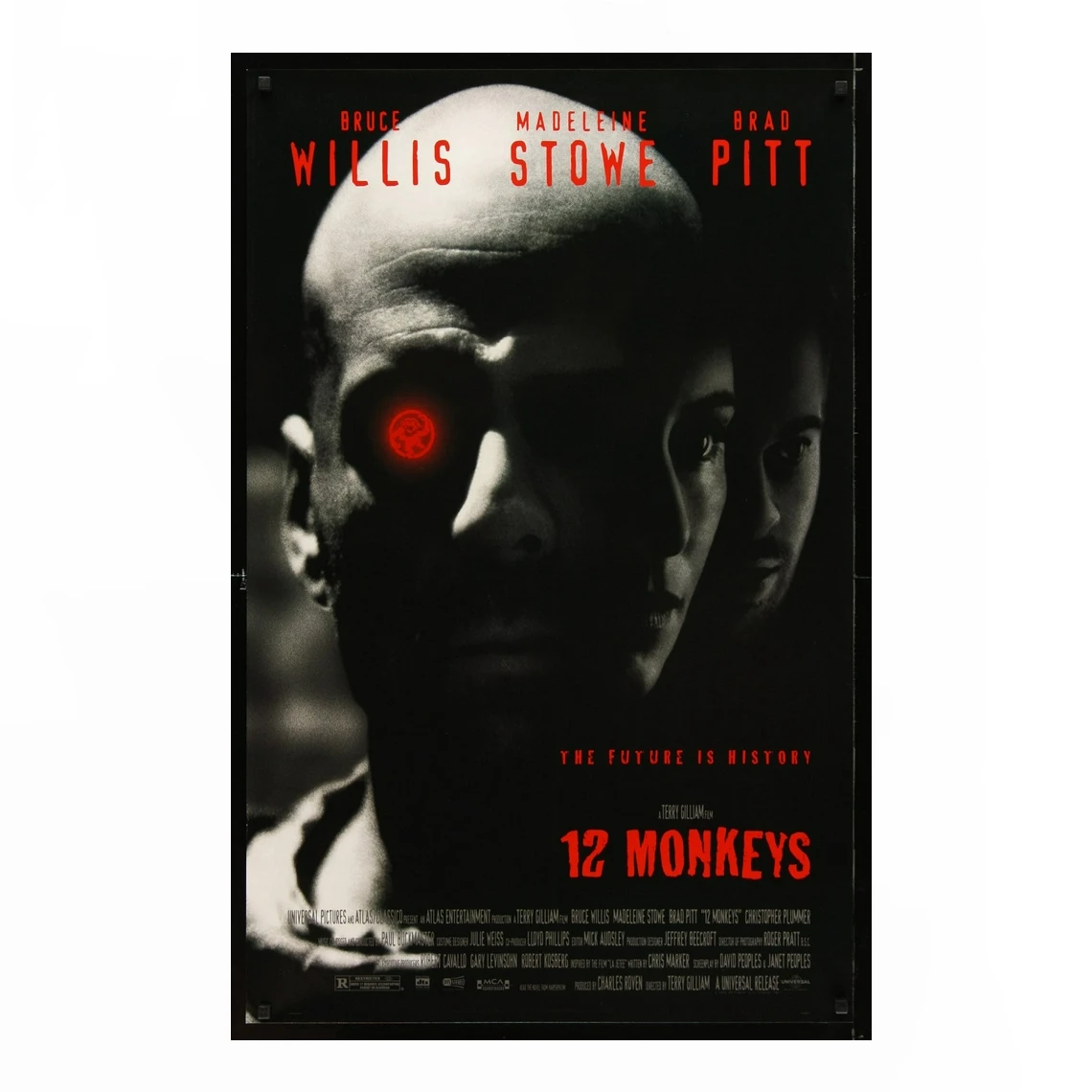 Мерцающий плакат с 12 обезьянами | Дом и сад