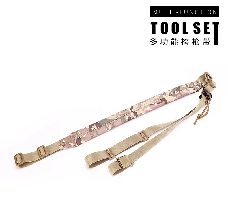 Ткань MK2 acolchado Honda para arma de caza Correa 2 puntos en Multicam жаккард Multicam Correa
