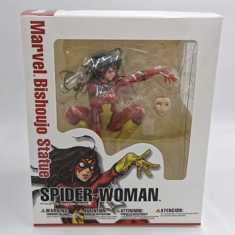 Статуэтка женщины-паука Kotobukiya Bishoujo фигурка из ПВХ коллекционные фигурки модель