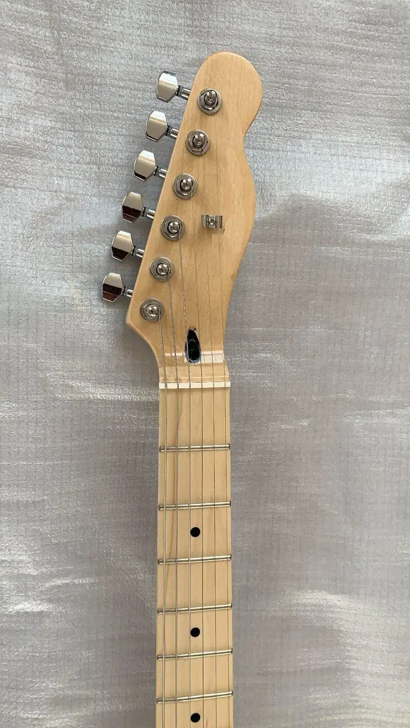 Бесплатная доставка новая гитара электрическая модель TEL птичий глаз из