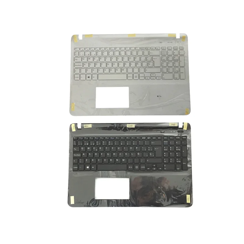 Клавиатура для ноутбука sony Vaio SVF1521K1EB svf1521p1r SVF152C29M SVF1521V6E черно-белая клавиатура с