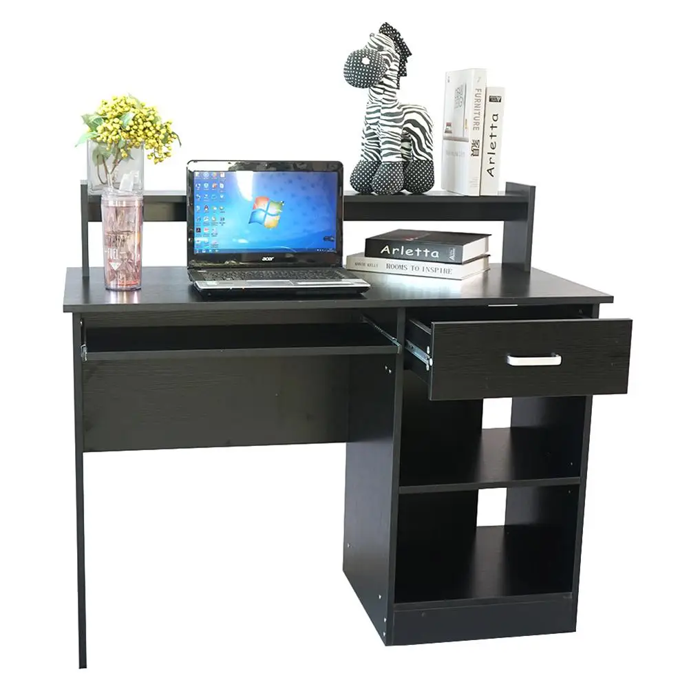 

110x50x95cmComputer Desks 4 Office Furniture Computers Game Techport Desk Table Tables
