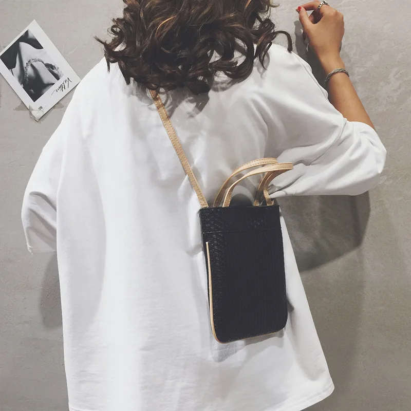 JIULIN новая Корейская версия простая и в переплетении Одиночная Наплечная