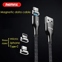 strong magnetic attraction fast charging data cable led lighting zinc alloy fashion creativity over 3a super fast charging