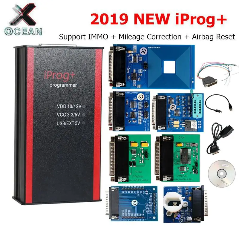 Новейший Iprog+ iPROG V80 программист поддержка IMMO+ коррекция пробега+ сброс подушки безопасности до Замена Carprog Digiprog3 танго